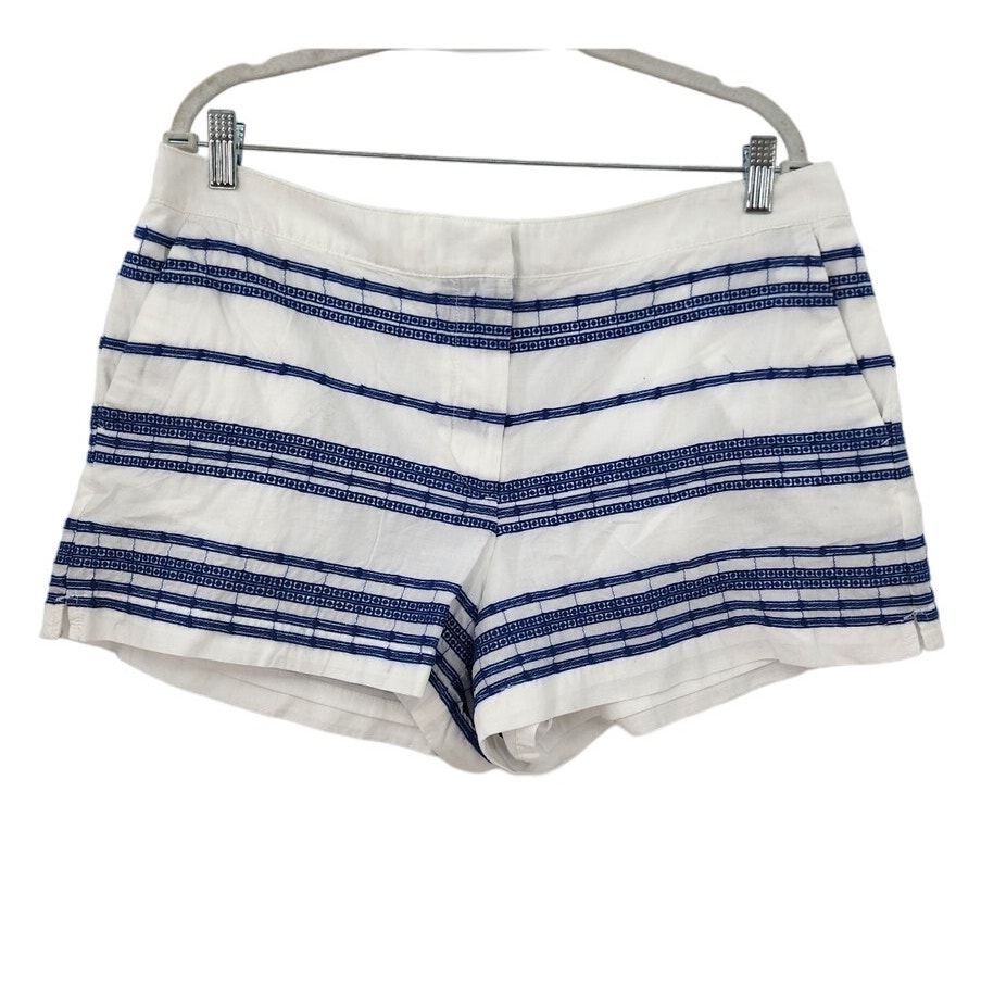 Nwt New Ann Taylor Loft Cotton Casual Comfort Shorts Size Large